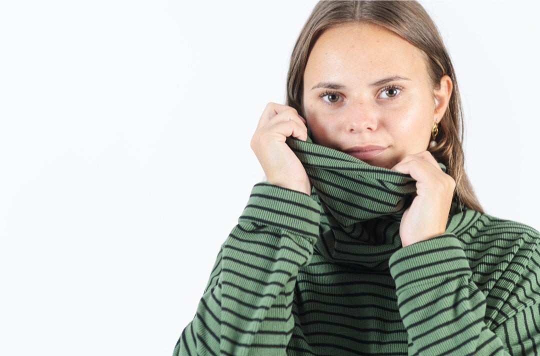 High-neck Pullover G