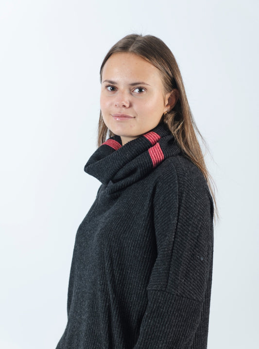 High-neck Pullover A